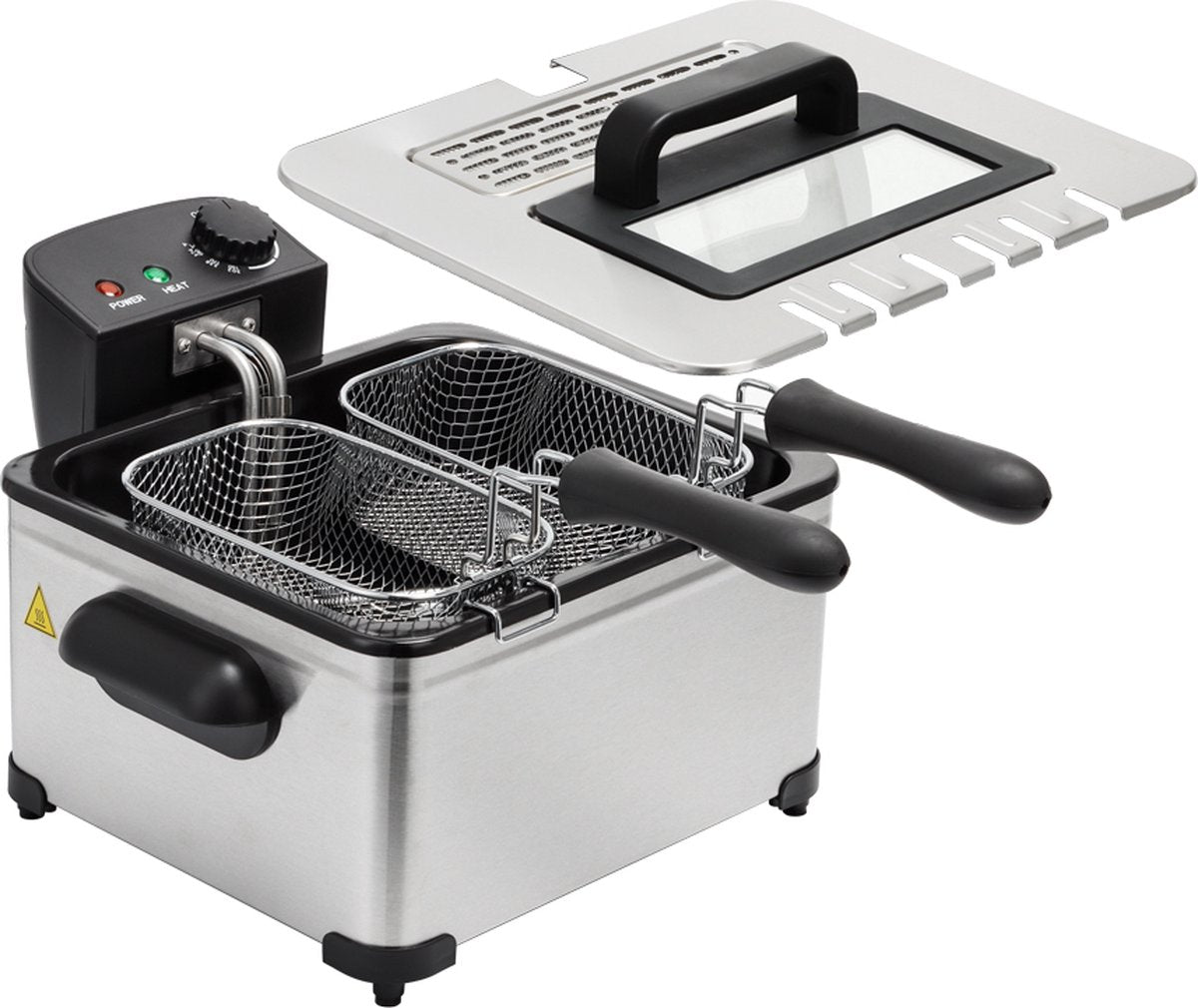 Swiss Pro+ Friteuse 5 Liter (SP‑DFRY5L) – Rookvrij, Krachtig & Ideaal voor Grote Gezinnen