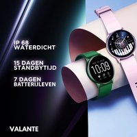 Valante ProXena Smartwatch 44mm – Groen – Hartslagmeter & Bellen via Bluetooth