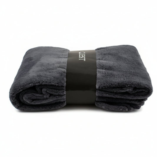 Zest Fleece Plaid 140×180 cm – Teddy Fleece – Antraciet