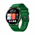 Valante ProXena - Smartwatch Dames en Heren - Groen - 44 mm - Stappenteller - Hartslagmeter - Saturatiemeter - Bellen via Bluetooth